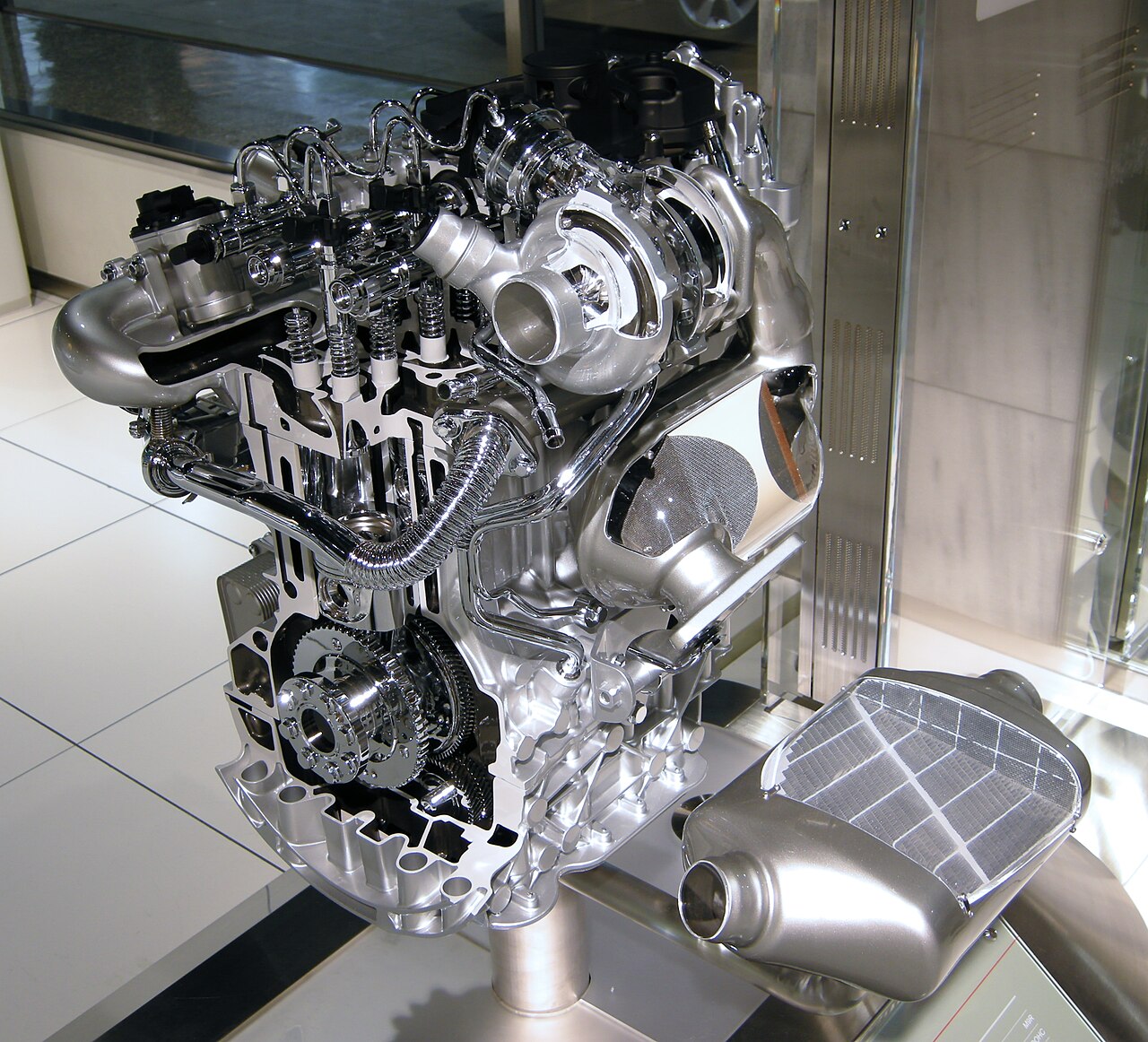 Pièces diesel reconditionnées prêtes à être montées